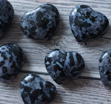 Load image into Gallery viewer, Indigo Gabbro Hearts
