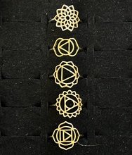 Load image into Gallery viewer, Sample: Metal Chakra Ring Set
