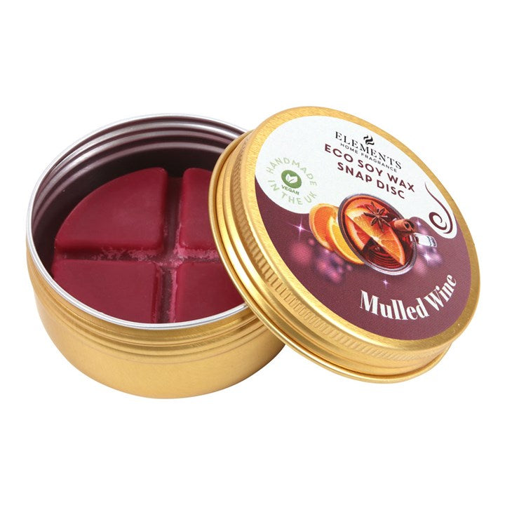 Soy Wax Melt Snap Disc: Mulled Wine