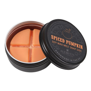 Soy Wax Melt Snap Disc: Spiced Pumpkin