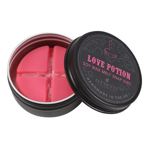Soy Wax Melt Snap Disc: Love Potion