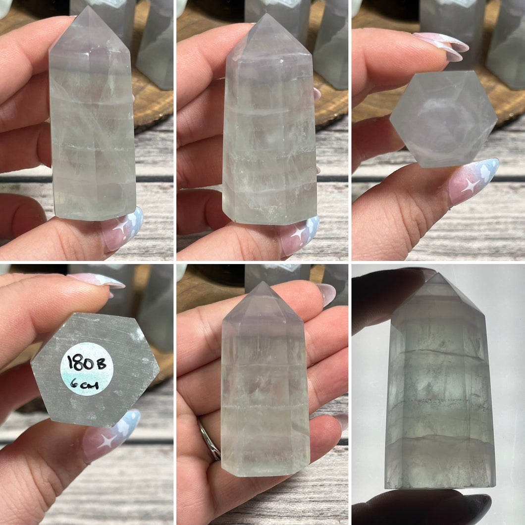 Brazilian Pastel Fluorite Tower