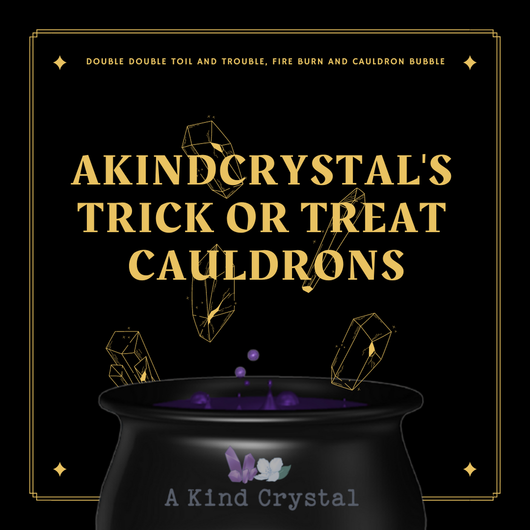 Limited Edition Trick-or-Treat Cauldrons