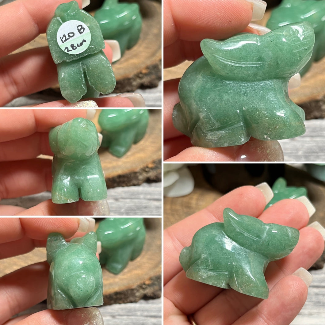 Green Aventurine Rabbit