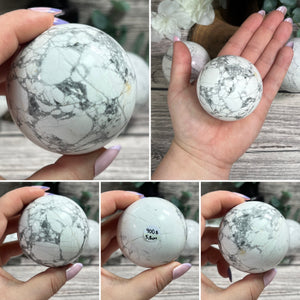 Howlite Sphere