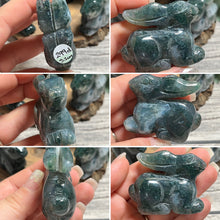 Load image into Gallery viewer, Moss Agate Rabbit
