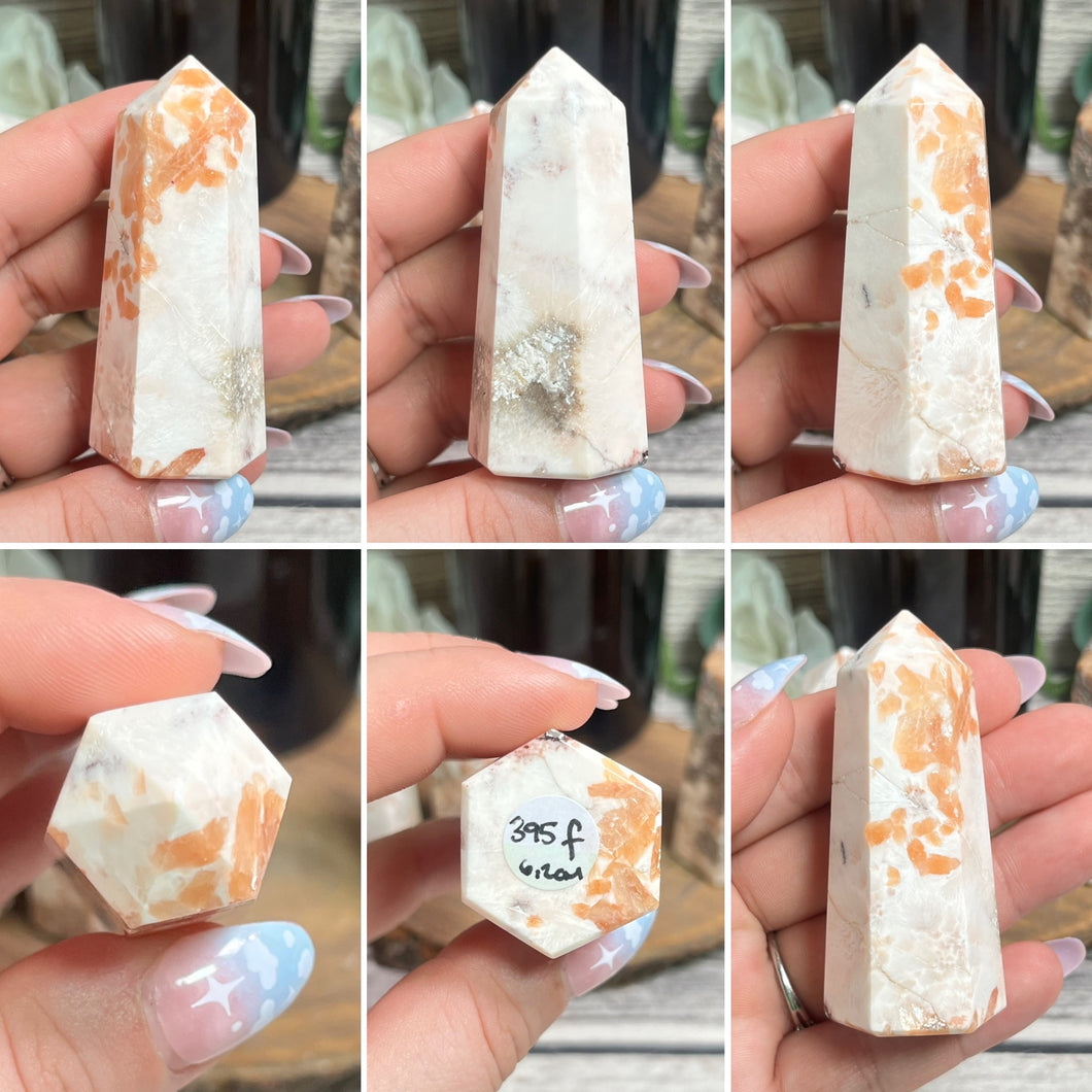 Pink Scolecite Tower