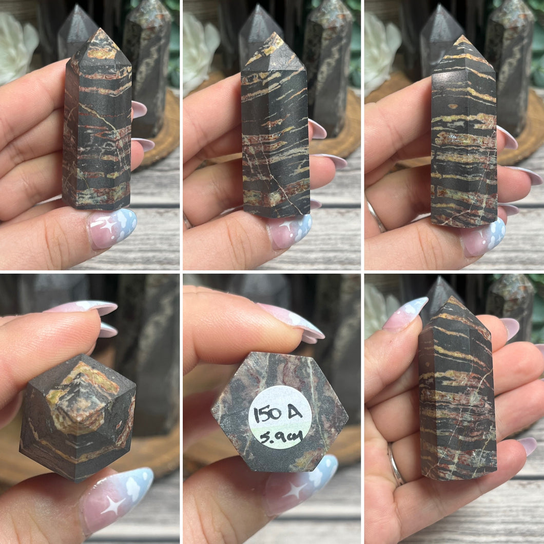 Hematite with Inclusions Tower