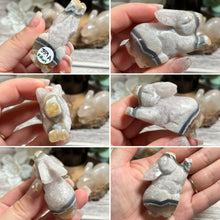 Load image into Gallery viewer, Flower Agate Rabbit
