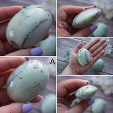 Load image into Gallery viewer, Green Chrysoprase Palmstone
