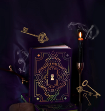 Load image into Gallery viewer, Clavis Aurea Grimoire - Mystic Purple - Studio Artemy
