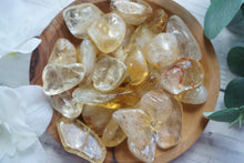Load image into Gallery viewer, Light (Heated) Citrine Tumbles
