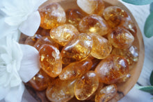 Load image into Gallery viewer, Dark (Heated) Citrine Tumbles
