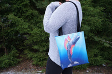 Load image into Gallery viewer, Strength: The Gentle Tarot Tote Bag - Mari in the Sky
