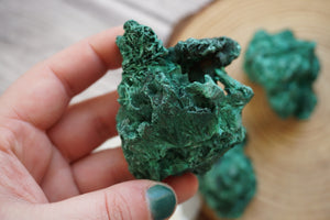 Raw Velvet Malachite P