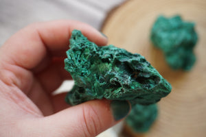 Raw Velvet Malachite P