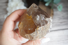 Load image into Gallery viewer, Semi-Polished Smoky Quartz A
