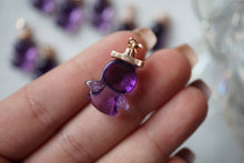 Load image into Gallery viewer, Amethyst Angel Pendant
