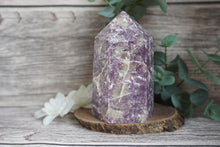 Load image into Gallery viewer, Misfit: Lepidolite with Pink Tourmaline Statement Tower A

