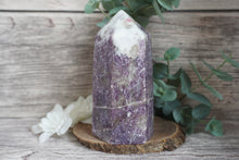 Load image into Gallery viewer, Misfit: Lepidolite with Pink Tourmaline Statement Tower B
