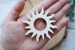 Etched Sun Sphere Holder