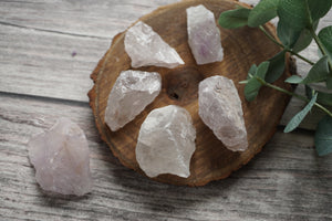 Raw Rose Quartz