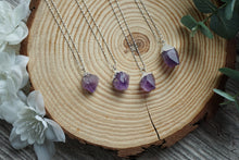 Load image into Gallery viewer, Raw Amethyst Point Pendant
