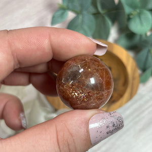 AA Grade Flashy Sunstone Sphere
