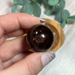 Small Red Tiger's Eye Sphere