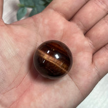 Load image into Gallery viewer, Small Red Tiger&#39;s Eye Sphere
