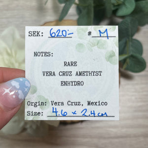 Enhydro Raw Specimen: Vera Cruz Amethyst M