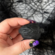 Load image into Gallery viewer, AKindHalloween: Black Obsidian Curious Crow
