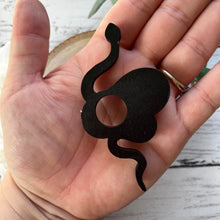 Load image into Gallery viewer, Etched Snake Sphere Holder
