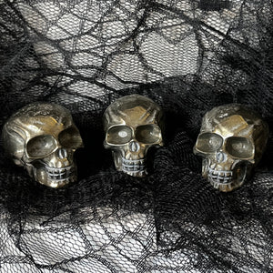 AKindHalloween: Pyrite Skull