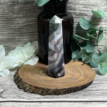 Load image into Gallery viewer, Amethyst Lace Agate Tower
