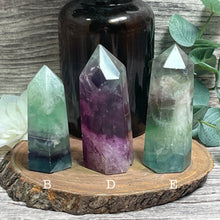 Load image into Gallery viewer, Watermelon Fluorite Tower
