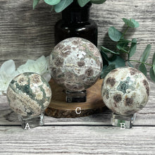 Load image into Gallery viewer, Flower Rhyolite Sphere
