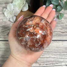 Load image into Gallery viewer, Statement: Fire Quartz Sphere
