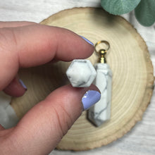 Load image into Gallery viewer, Howlite Bottle Pendant
