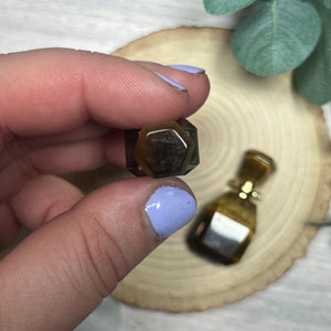 Tigers Eye Bottle Pendant