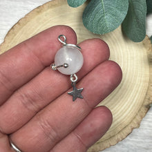 Load image into Gallery viewer, Moonstone Planet Pendant
