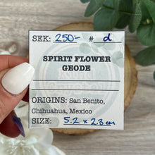 Load image into Gallery viewer, Raw Specimen: Spirit Flower Geode d

