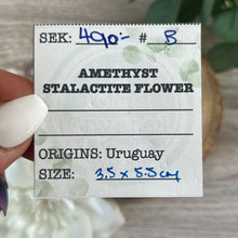 Load image into Gallery viewer, Raw Specimen: Amethyst Stalactite Flower B
