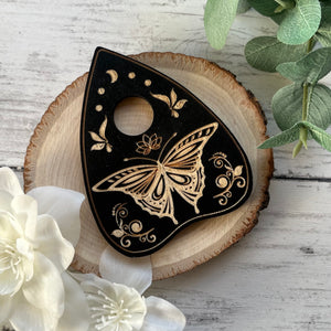 Etched Planchette Butterfly Sphere Holder
