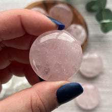 Load image into Gallery viewer, Rose Quartz Coin
