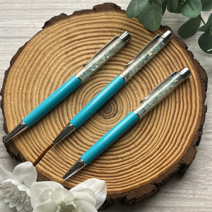 Aquamarine Chips Pen