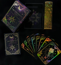 Load image into Gallery viewer, GOLD Crystalstruck Tarot© Card Deck - Moonstruck Crystals
