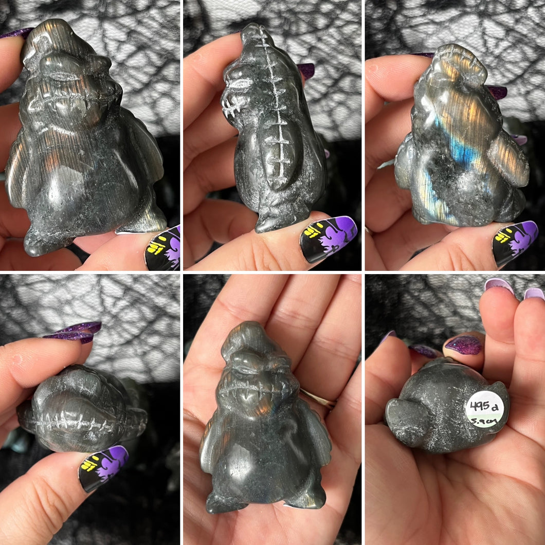 AKindHalloween: Labradorite Oogie Boogie Man