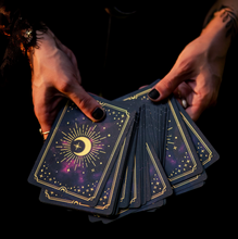 Load image into Gallery viewer, Crystal Affirmations© Golden Aura Edition Card Deck - Moonstruck Crystals
