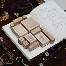 Load image into Gallery viewer, Practical Magic Stamp Set - The Quirky Cup Collective

